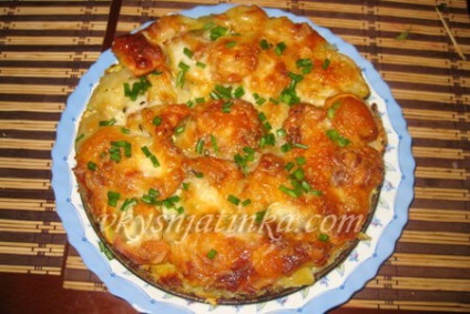 Burgonya „Dauphin” - recept fotókkal (burgonya „Dauphiné” sütő) Burgonya „Dauphin” - a recept egy fotó