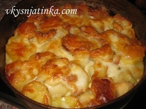 Burgonya Burgonya „Dauphin” - a recept egy fotó