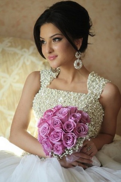 Kaukázusi menyasszony frizura
