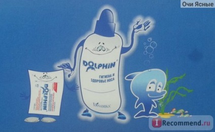 Komplex nazális öblítés Dolphin delfin - „Dolphin - nazális mosás egy másik módja