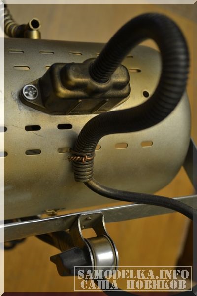 Creative steampunk lámpa kezével (Steampunk Lamp) Creative steampunk lámpa kezével