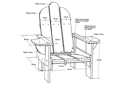 Összecsukható szék a kezét az eszközöket és anyagokat a gyártás