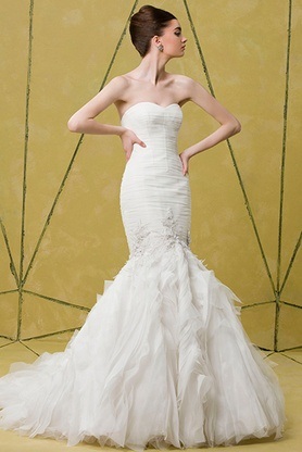 Vallási esküvői ruhák Badgley Mischka (kép a menyasszony) Vallási esküvői ruhák Badgley Mischka