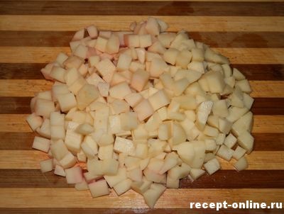 Курка з овочами, приготовані в сковороді Цептер