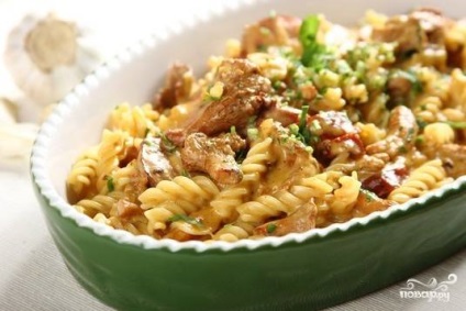 Csirke pörkölt tészta - egy lépésről lépésre recept fényképek (főzés) Csirke pörkölt tésztával - lépésről lépésre recept fotók