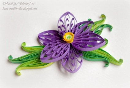 Quilling és alapvető technikáit Quilling