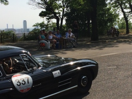 Mille Miglia 2017 (mille Miglia) (vintage autó) Millet Milla 2017 (mille Miglia)