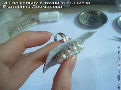 Mk létrehozni gyűrű a hímzett