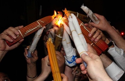 Чи можна розділяти пучок (33 свічки) єрусалимських свічок