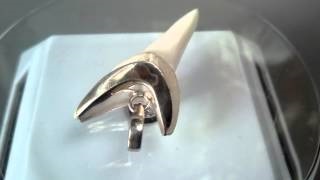 Charm cápa fogak, medve, stb (Shark) Charm cápa fogak, medve, stb