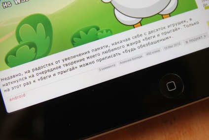Áttekintés és műszaki iPad 3 (felső) Áttekintés és műszaki adatok ipad 3