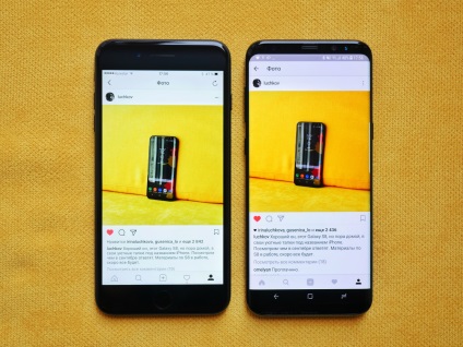Áttekintés Samsung Galaxy S8 (felülvizsgálat) Áttekintés Samsung Galaxy s8