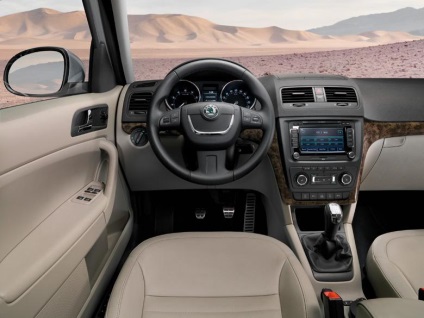 Áttekintés Skoda Yeti - városi Áttekintés Skoda Yeti - városi
