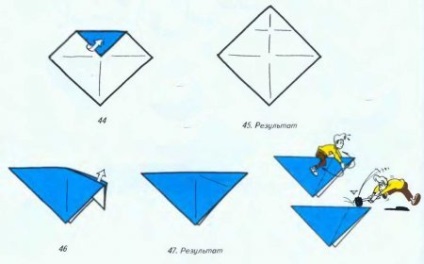 Origami kezdőknek rendszerek, fotó, műhely és video tutorials orosz