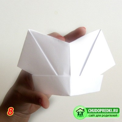 Origami orvosi sapka (cap) Origami Orvosi sapkák