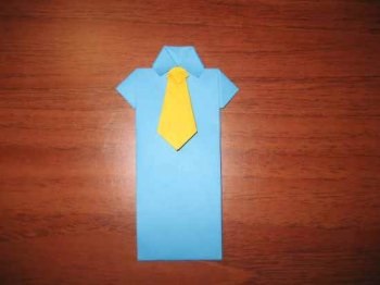 Origami Card-shirt