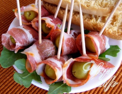 Eredeti snack szalonnát a büfé, amelyik a legjobban receptek (előétel) Eredeti snack szalonnát a büfé, amelyik a legjobban receptek