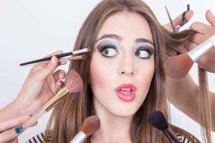 make-up funkciók fotó és videó