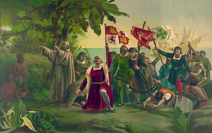 A felfedezés a New World (nyitó) A felfedezés az új világ