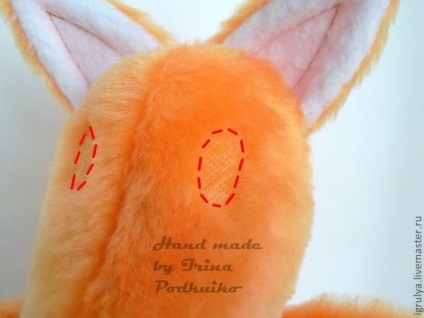 Kesztyűbáb fox - Fair Masters - kézzel készített, kézzel készített