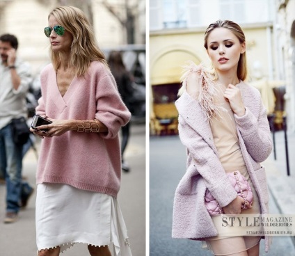 Dusty rose, mint rajta a tényleges színét ősszel (kabátok) Dusty rose, mint rajta a tényleges színét őszi