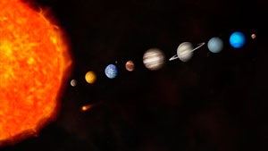 Planet Planet „égett” a Nap c marina Artemova
