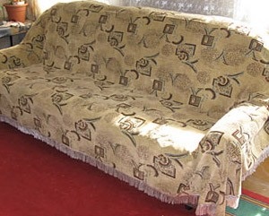 Takaró a kanapén fajta, anyag, méretek (kockás takarót a heverő) Takaró a kanapén fajta, anyag, méretek