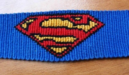 Szövés fenechki diagram Superman (superman) Weaving fenechki diagram superman