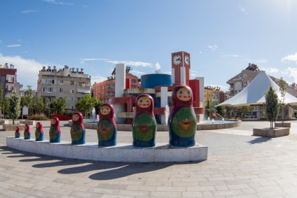 A strandok Antalya Konyaalti (Antalya fotó, tenger, strand)