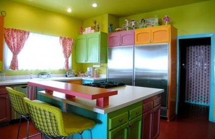 Festeni a falakat a konyhában (42 kép) videó használati festést a kezét, színező lehetőségek