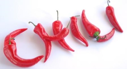 Előnyök és árt a paprika (piros csípős paprika) Előnyök és árt a bors