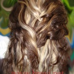 Fishtail frizura - fotó és háló rendszer (farok) Fishtail frizura - fotó és háló program