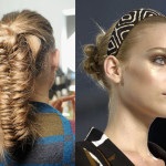 Fishtail frizura - fotó és háló rendszer (farok) Fishtail frizura - fotó és háló program