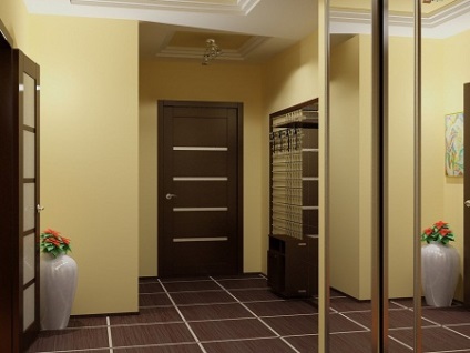 Előszoba szoba a lakásban változtat folyosó elrendezés a szobában, fotókkal Kohn, leírás nélkül a ház