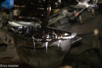Öblítése a motor saját kezűleg (kéz) Öblítése a motor saját kezűleg