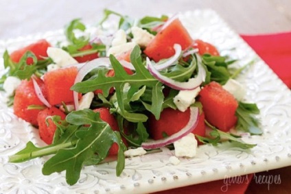 Receptek 5 gyors és egészséges saláta görögdinnye