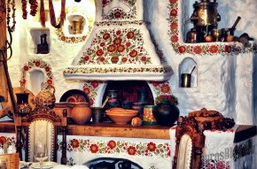 Falfestmény ukrán kultúra (hagyományok) Falfestmény az ukrán kultúra