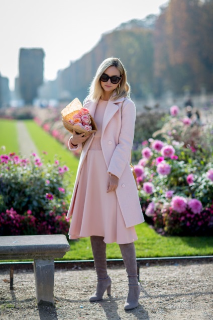 A rózsaszín ruhát, hogyan kell viselni, hogy mit lehet kombinálni rózsaszín