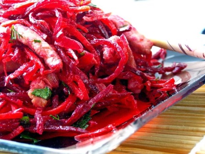 Kínai sárkány saláta recept fotókkal (mosás, száraz vágás) Kínai sárkány saláta recept fotókkal
