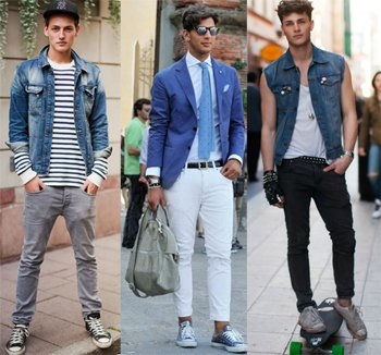 Mi férfiak viselnek cipők kék vagy barna, amely alatt tudnak fektetni