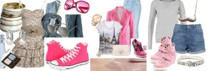 Abból, amit viselni pink cipő lány (rózsaszín) Abból, amit viselni pink cipő lány