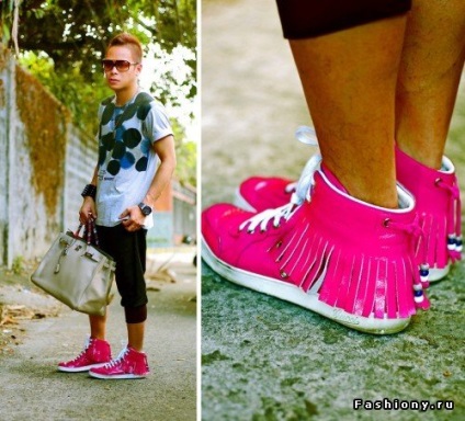 Abból, amit viselni rózsaszín cipők, ruhák, milyen színű választani őket, fotók