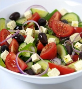 Összetétele görög saláta, hogyan kell főzni görög saláta, mind a nők számára