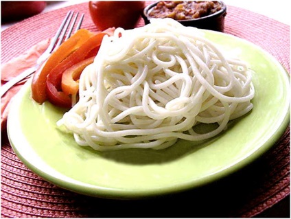 Spagetti multivarka receptek képekkel (fotó) Spagetti multivarka receptek fotókkal