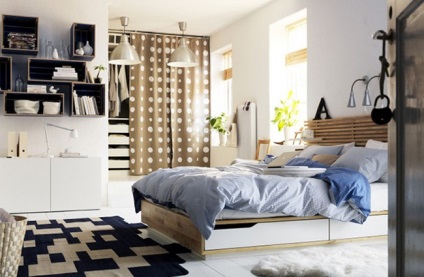 IKEA hálószoba a belső kialakítás a szobában a legjobb ötleteket alvás és pihenés (50 kép), áruszállítás (belső) IKEA hálószoba lakberendezés ötletek a legjobb szobák pihenés és alvás (50 kép), áruszállítás