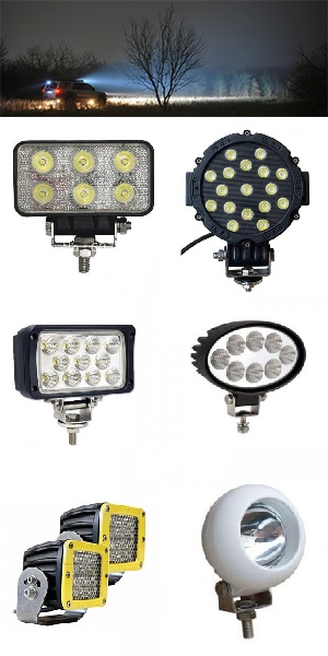 LED-es lámpák felszerelni dolgozó munkások „ló” (LED lámpa LED dolgozik gerenda) LED-es lámpák felszerelni dolgozó munkások „ló”