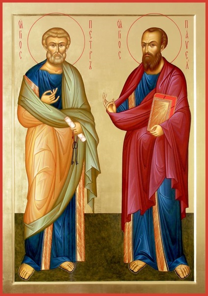 A szent Péter és Pál apostolok - a templomok, tisztelet, ima