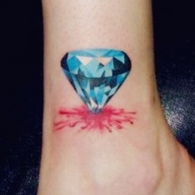 gyémánt tetoválás