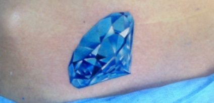gyémánt tetoválás