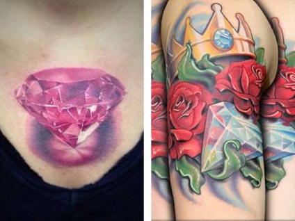 Diamond Tattoo - érték tetoválás minták és képek